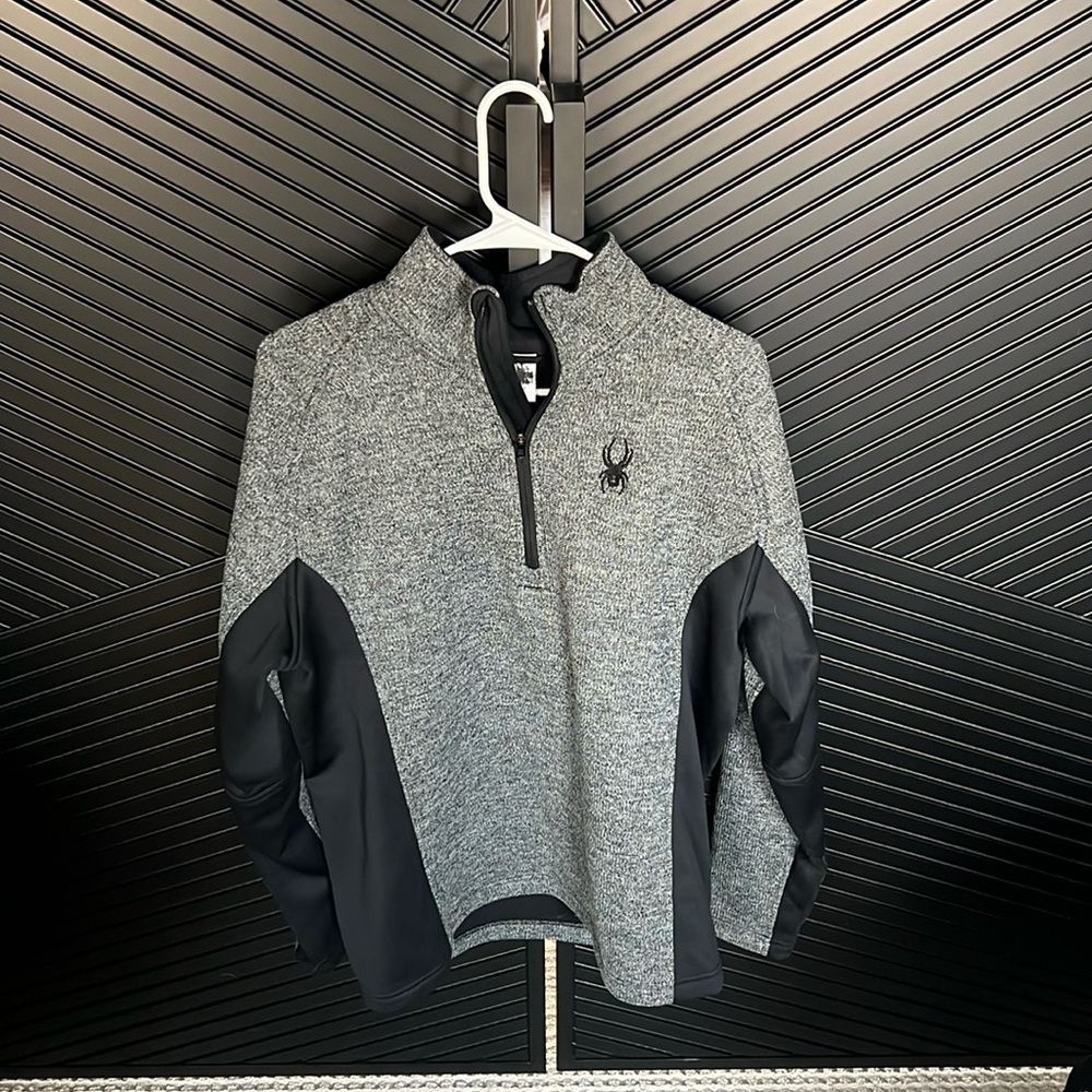 L Spyder quarter zip